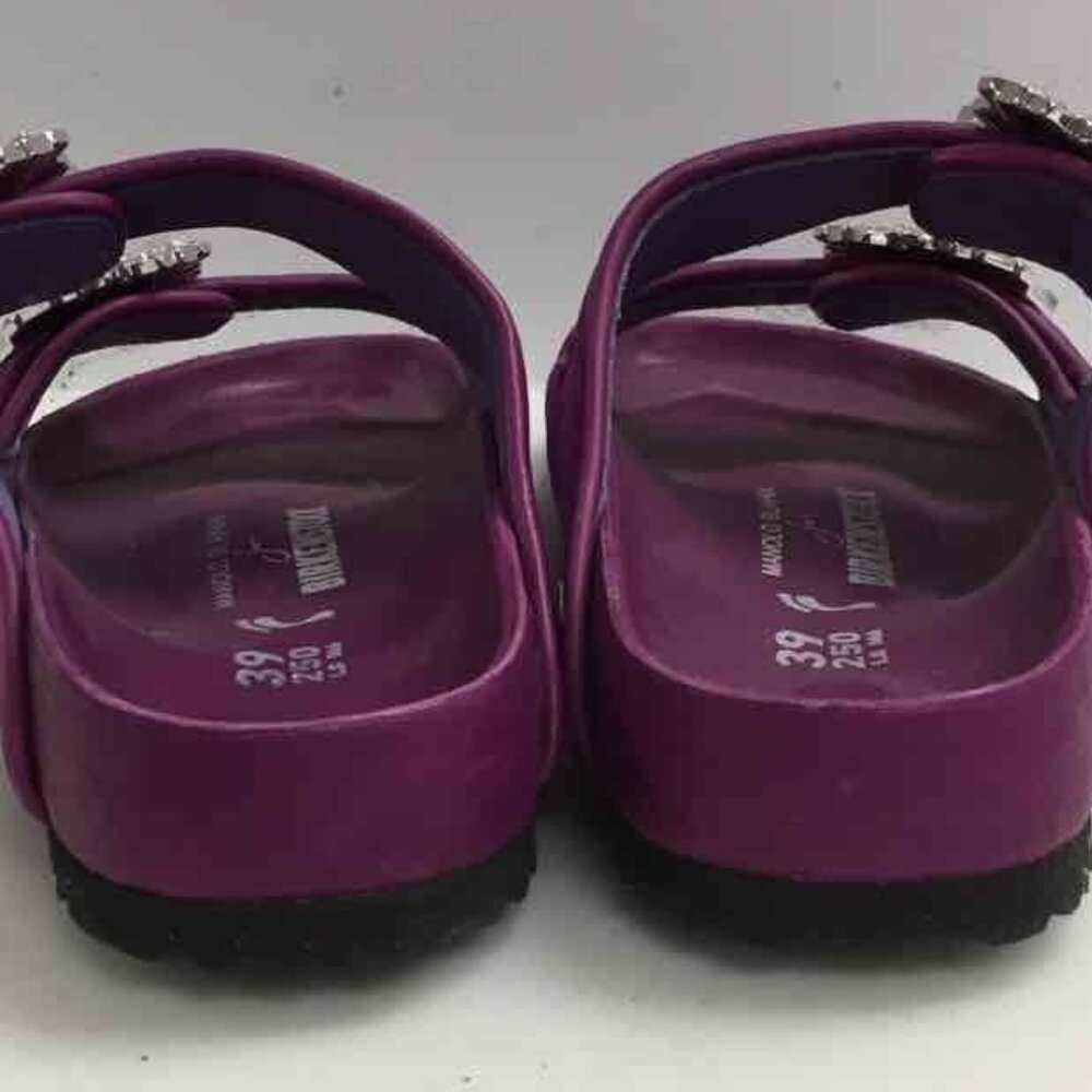 Manolo Blahnik x Birkenstock Arizona sandals Size 39 SEE PIC OF SIZE - Picture 5 of 5